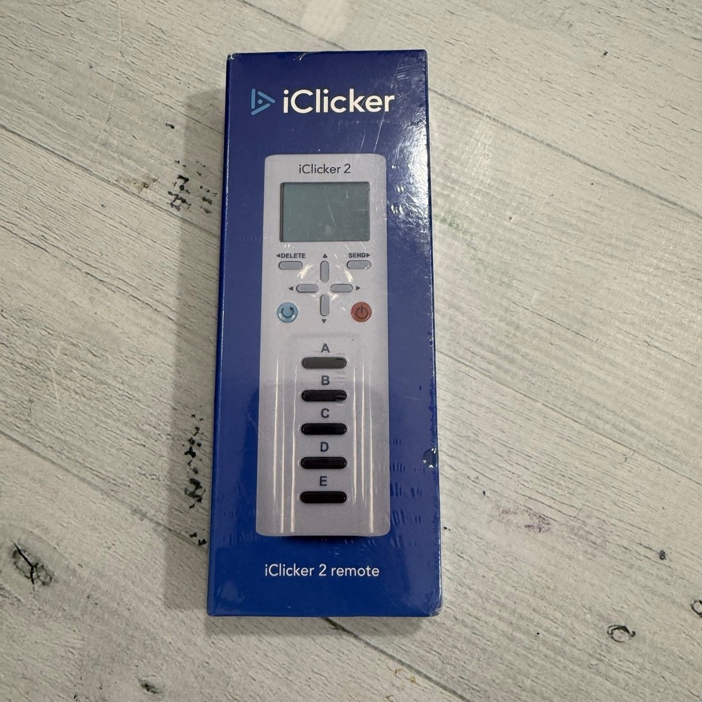 IClicker 2 student response remote NEW